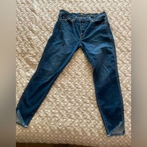 7 For All Mankind Ankle Skinny Jeans